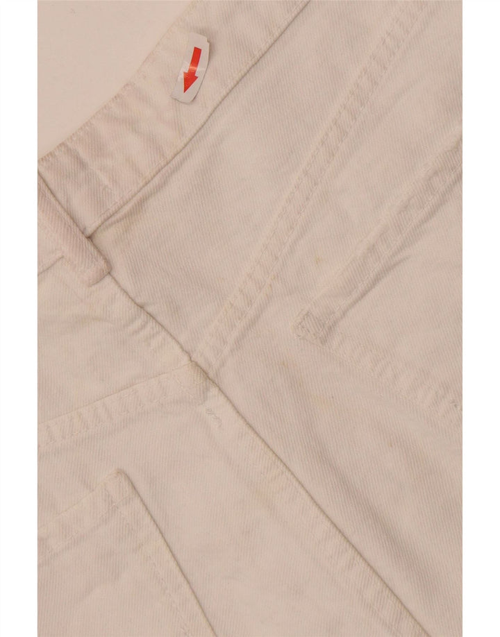 Pantaloncini di jeans da donna Zara EU 42 Large W32 bianchi