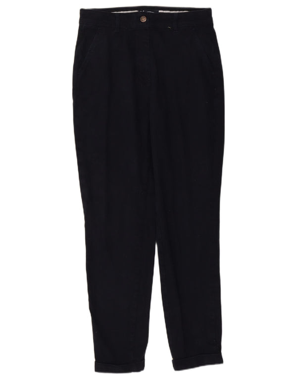 Crew Clothing Pantaloni chino affusolati da donna UK 12 Medium W28 L28 Blu navy