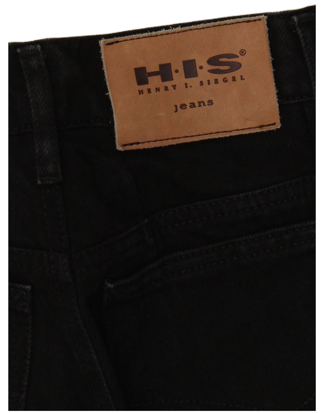 H.I.S Womens Tapered Jeans W28 L25 Black