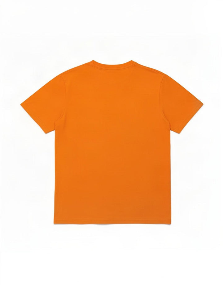 T-shirt grafica da uomo Ellesse Top in cotone arancione medio