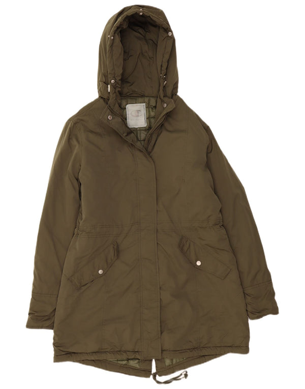 Giacca parka con cappuccio da donna Champion UK 18 XL Poliestere kaki