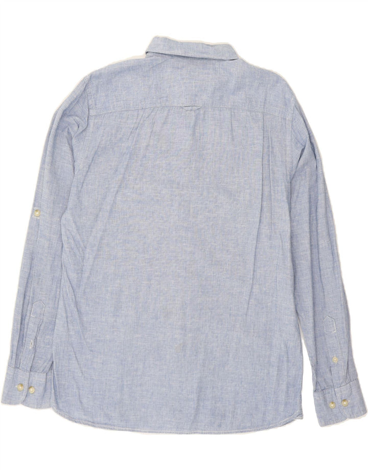 JACK & JONES Mens Shirt Large Blue Vintage Jack & Jones and Second-Hand Jack & Jones from Messina Hembry 