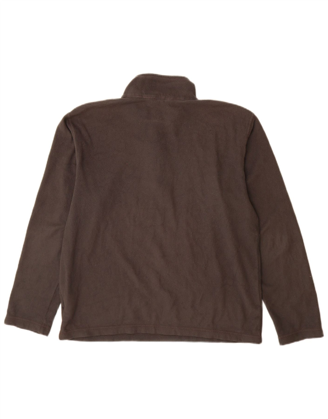 THE NORTH FACE Maglione in pile da uomo con zip e collo in poliestere grigio medio