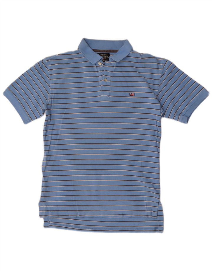 Polo da uomo Ralph Lauren piccola a righe blu