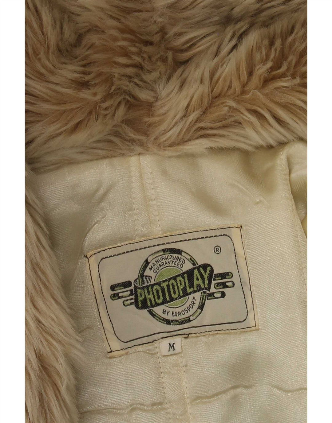 Giubbotto bomber vintage da uomo doppio petto vestibilità ampia UK 38 medio blu navy