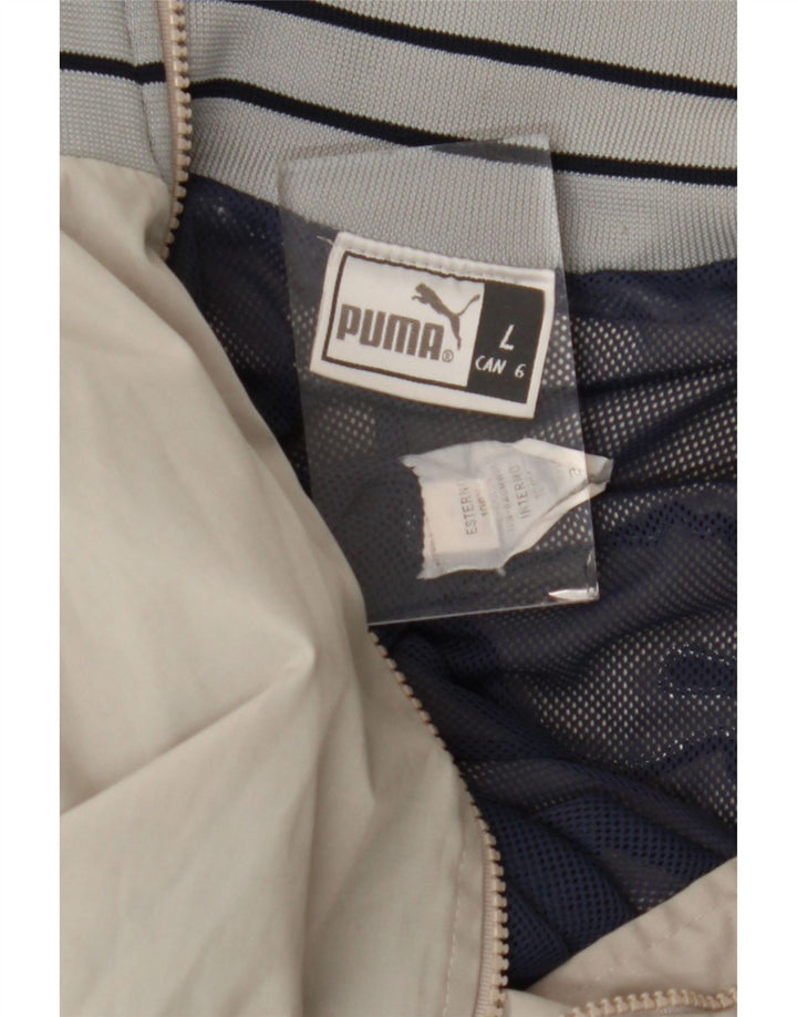 Giacca bomber da uomo Puma UK 40 grande cotone grigio