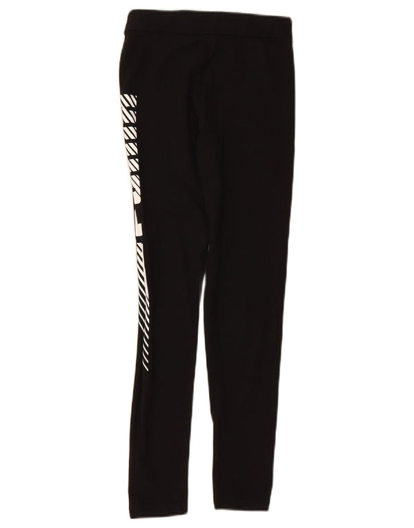 Leggings grafici PUMA per ragazze 11-12 anni neri