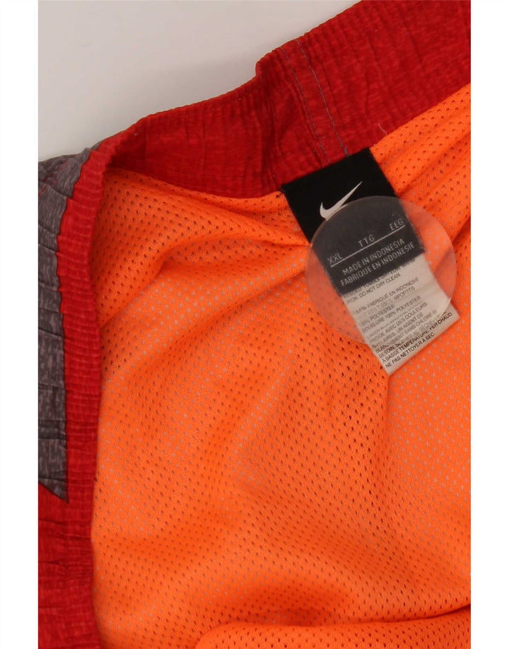 Pantaloncini da bagno da uomo Nike 2XL Poliestere Colourblock multicolore