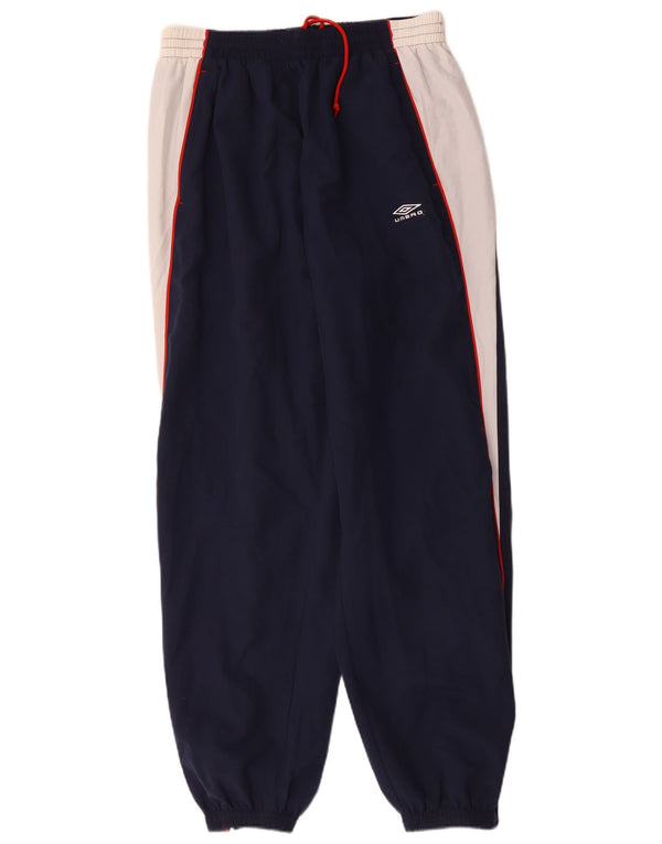Pantaloni da tuta da uomo Umbro Joggers XL Poliestere color block blu navy