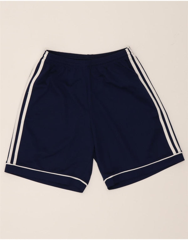 Pantaloncini sportivi Adidas Aeroready da uomo piccoli in poliestere blu navy