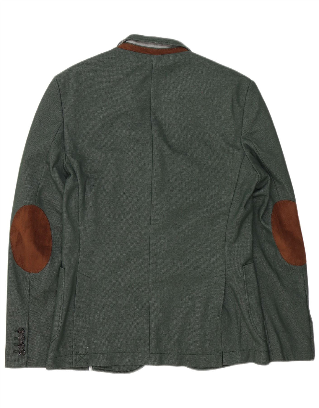 Giacca blazer a 2 bottoni da uomo Zara UK 38 verde medio