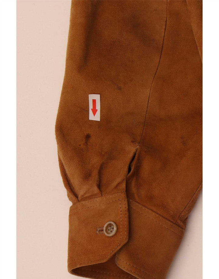 Giacca in pelle scamosciata da uomo Striwa EU 48 Beige medio
