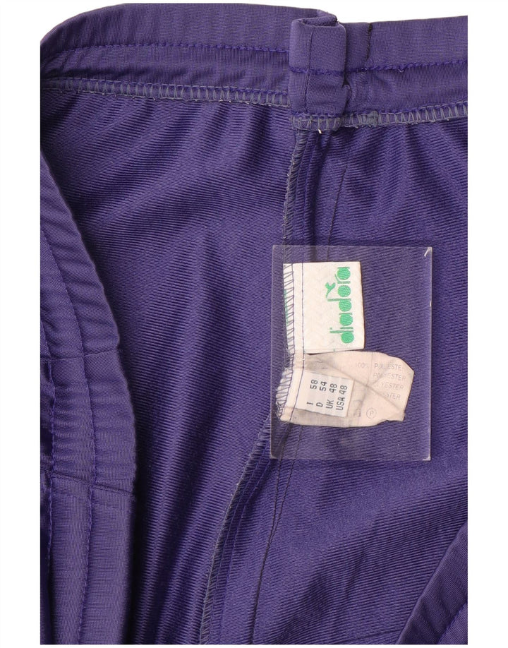 Pantaloni Tuta Uomo Diadora IT 58 3XL Viola Poliestere
