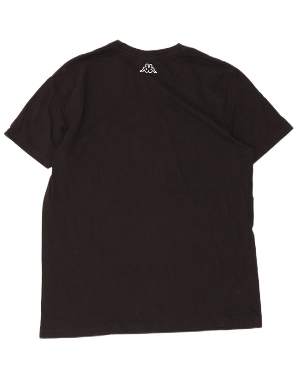 Maglietta grafica da donna Kappa Top UK 16 Large Nera