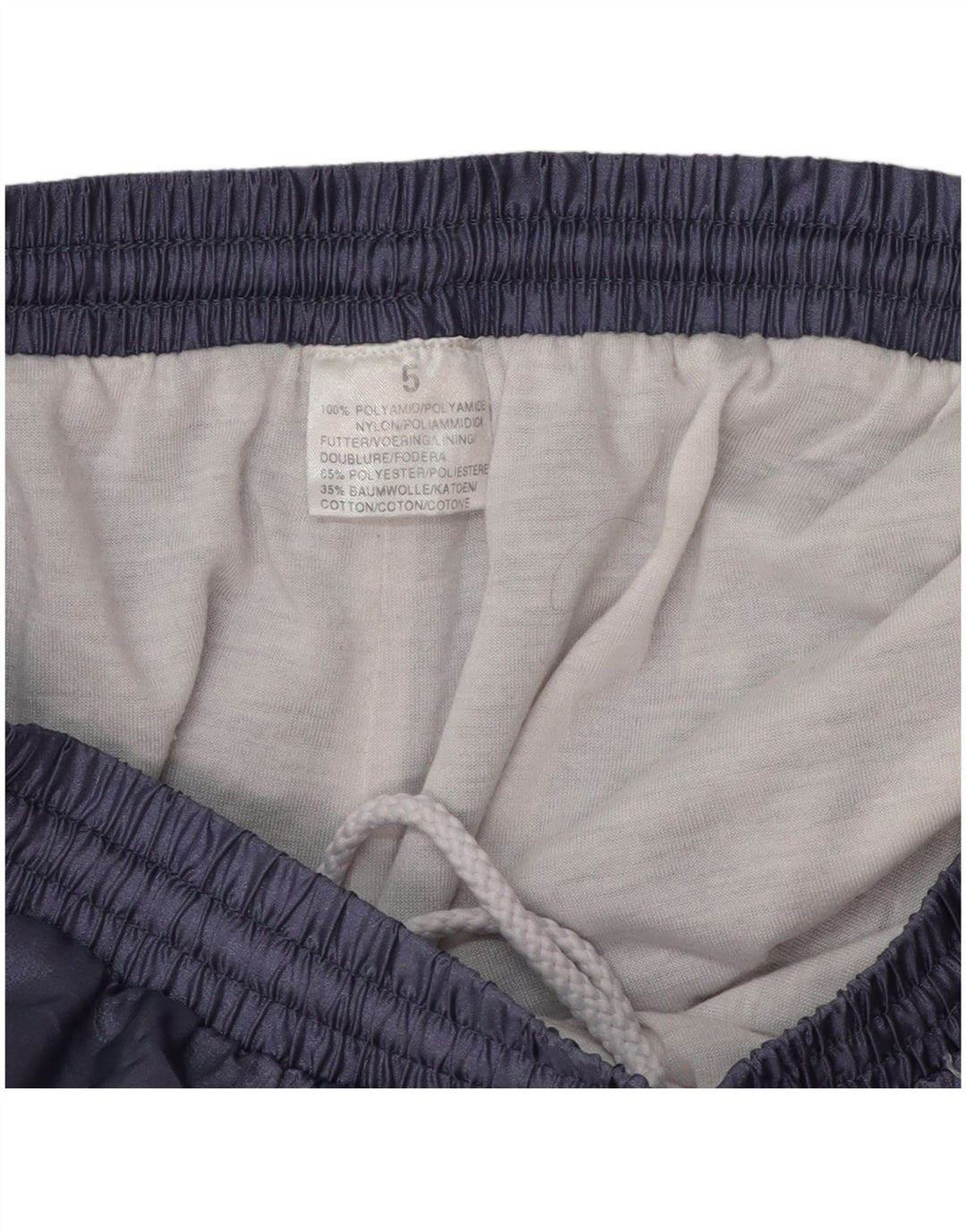 Pantaloni da tuta vintage da uomo Joggers medio viola in poliammide