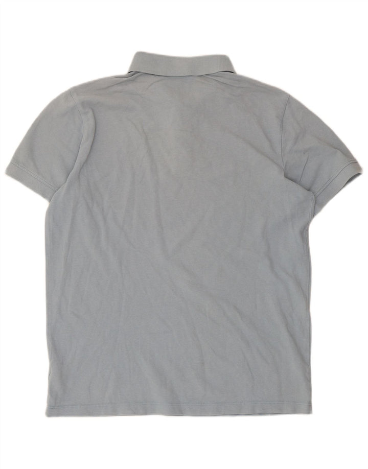 Polo Kappa Uomo Large Blu In Cotone