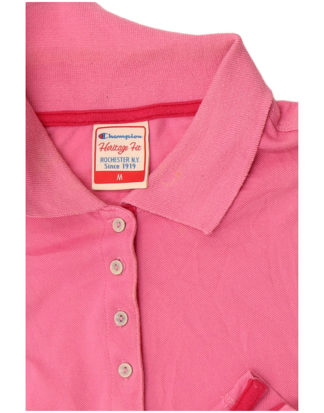 Polo Champion da donna Heritage Fit UK 14 rosa medio
