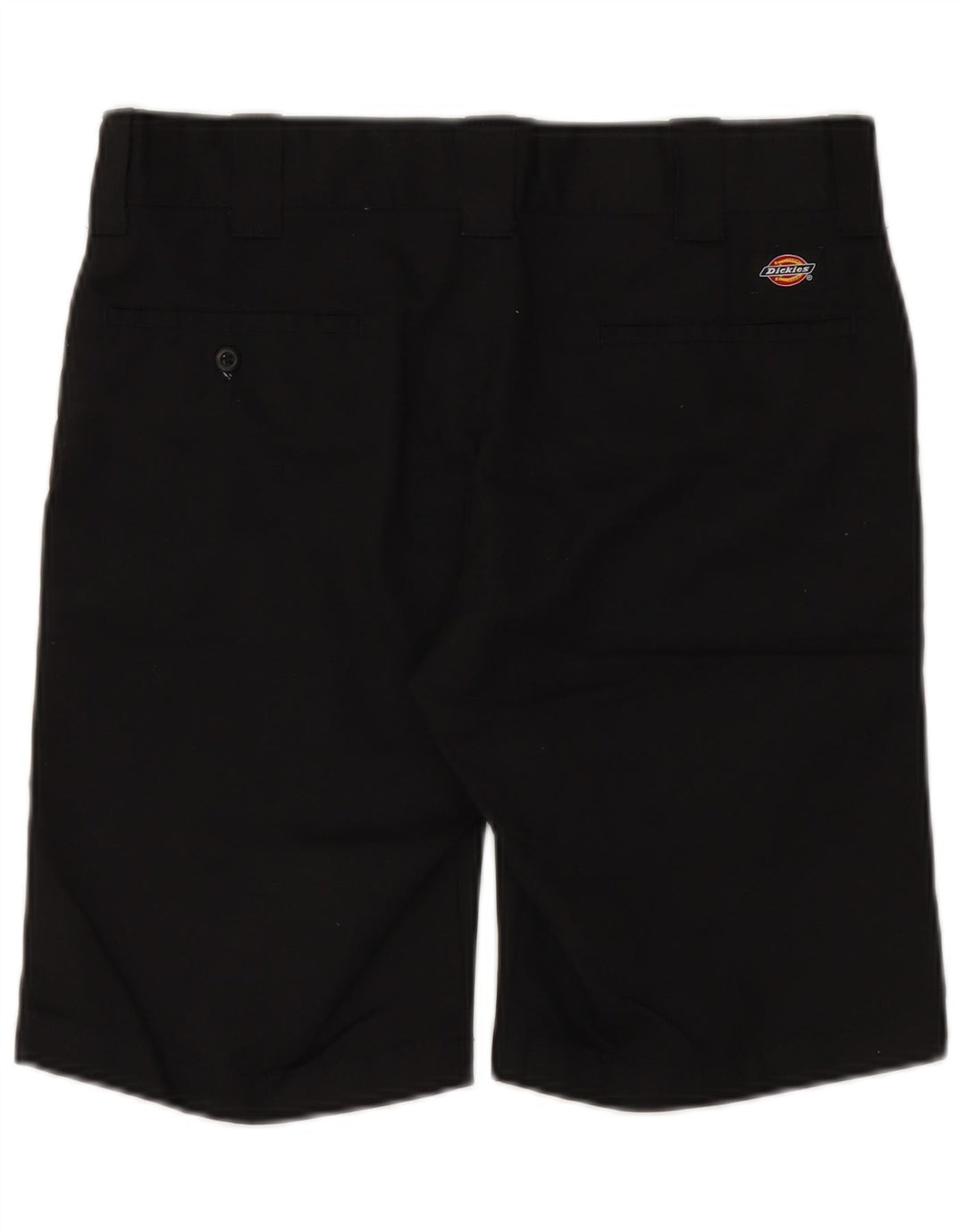 Pantaloncini chino dritti slim fit da uomo Dickies W31 poliestere nero medio