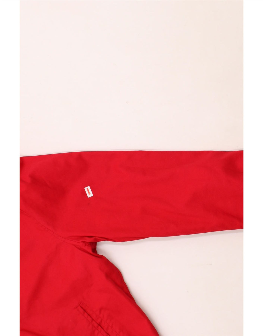 VINTAGE Mens Bomber Jacket UK 42 XL Red Cotton Modern Vintage Vintage and Second-Hand Vintage from Messina Hembry 