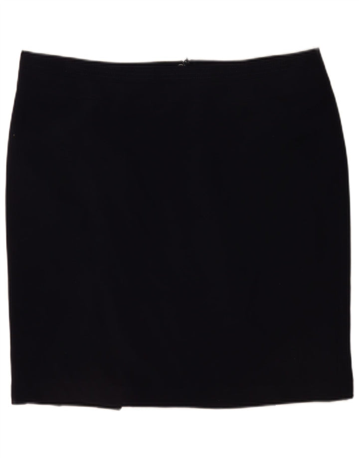 Minigonna da donna Marks & Spencer UK 20 2XL W40 Poliestere blu navy