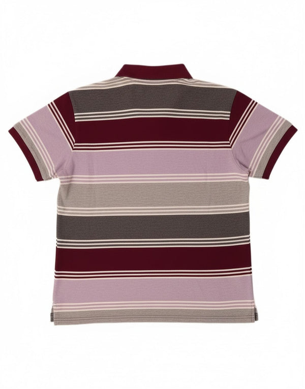 Polo Kappa Uomo Large in cotone rigato multicolore