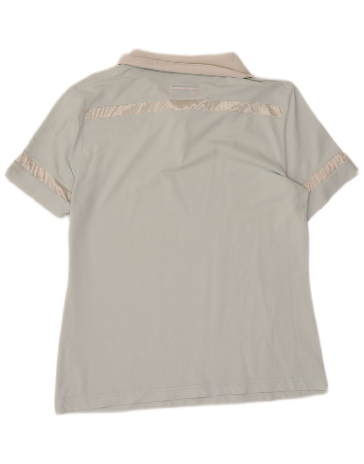 Polo da donna SERGIO TACCHINI UK 14 Large Blu Poliammide