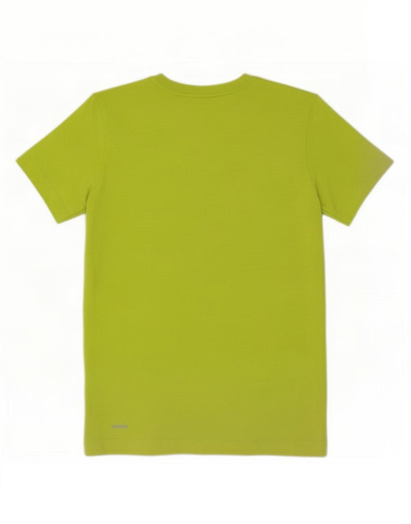 T-shirt grafica Adidas Climalite da ragazzo, 9-10 anni, in cotone verde