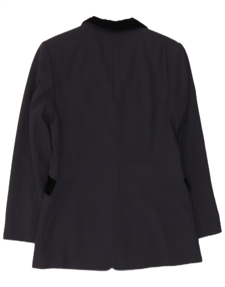 Giacca blazer da donna a 3 bottoni Cartoon EU 36 piccola blu navy color block