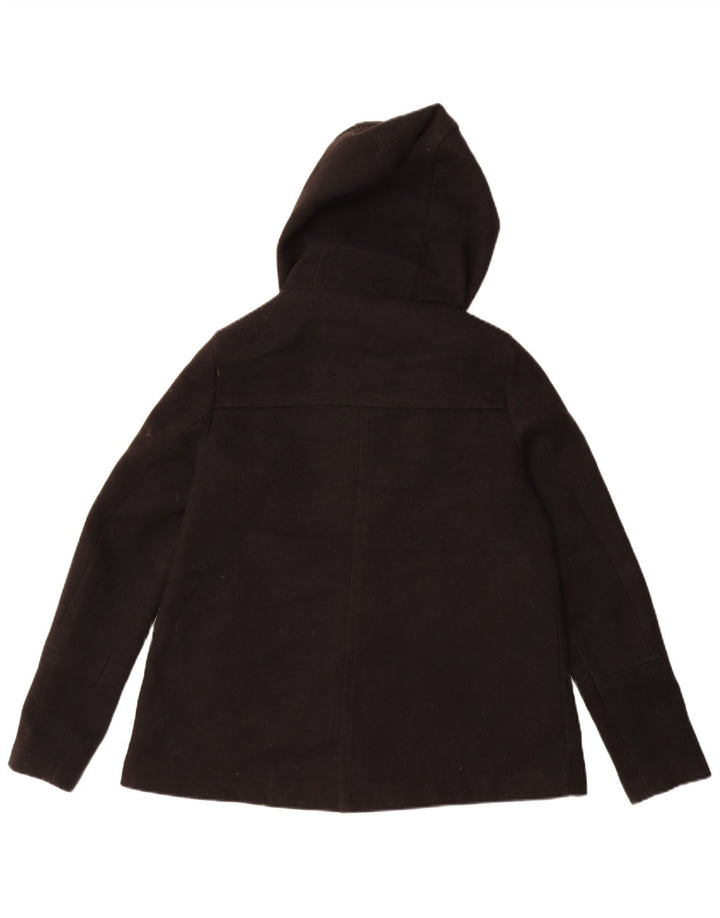 Giubbotto bomber oversize con cappuccio da donna Zara UK 6 XS nero