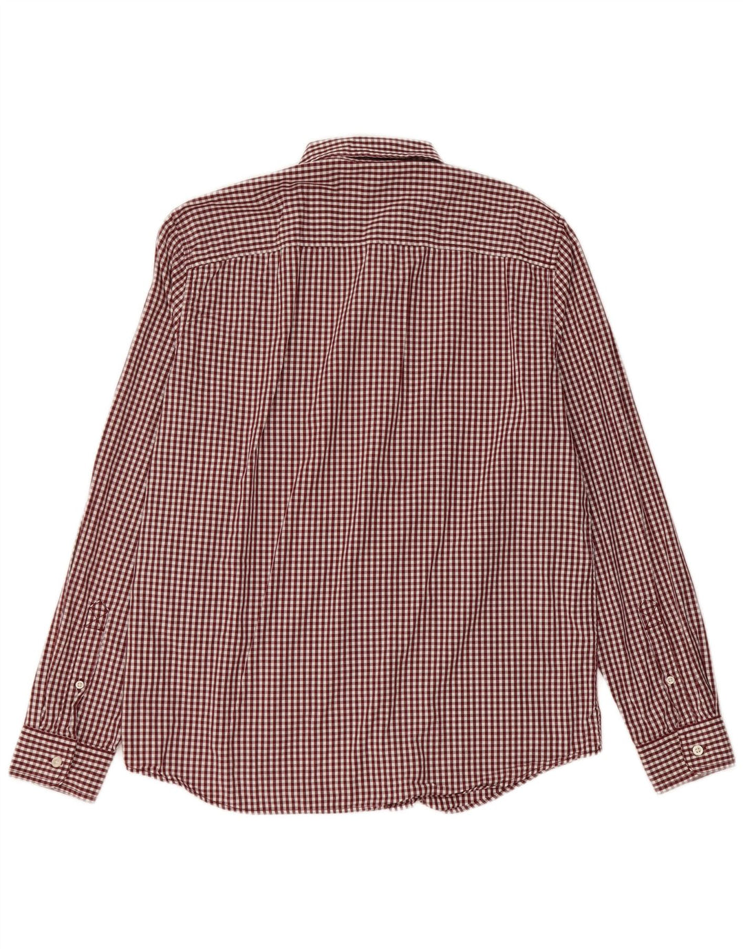 Camicia da uomo slim fit Timberland grande in cotone a quadretti marrone