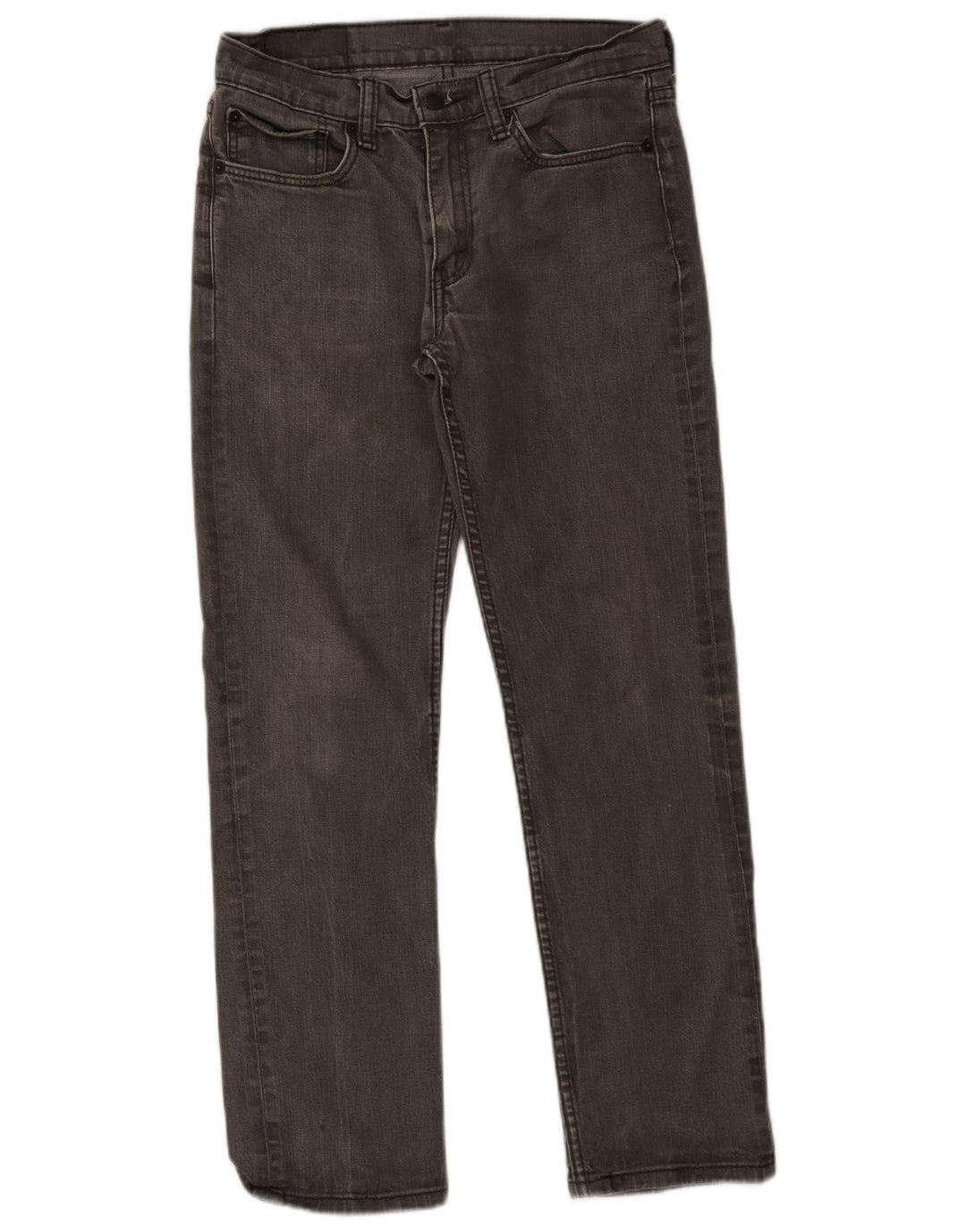 Levi's Uomo 514 Jeans dritti W31 L28 Cotone grigio