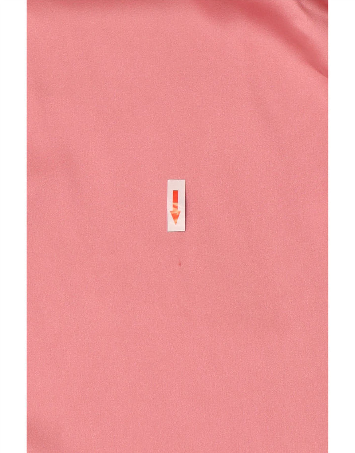 Camicetta camicia oversize da donna Zara UK 14 Poliestere rosa medio