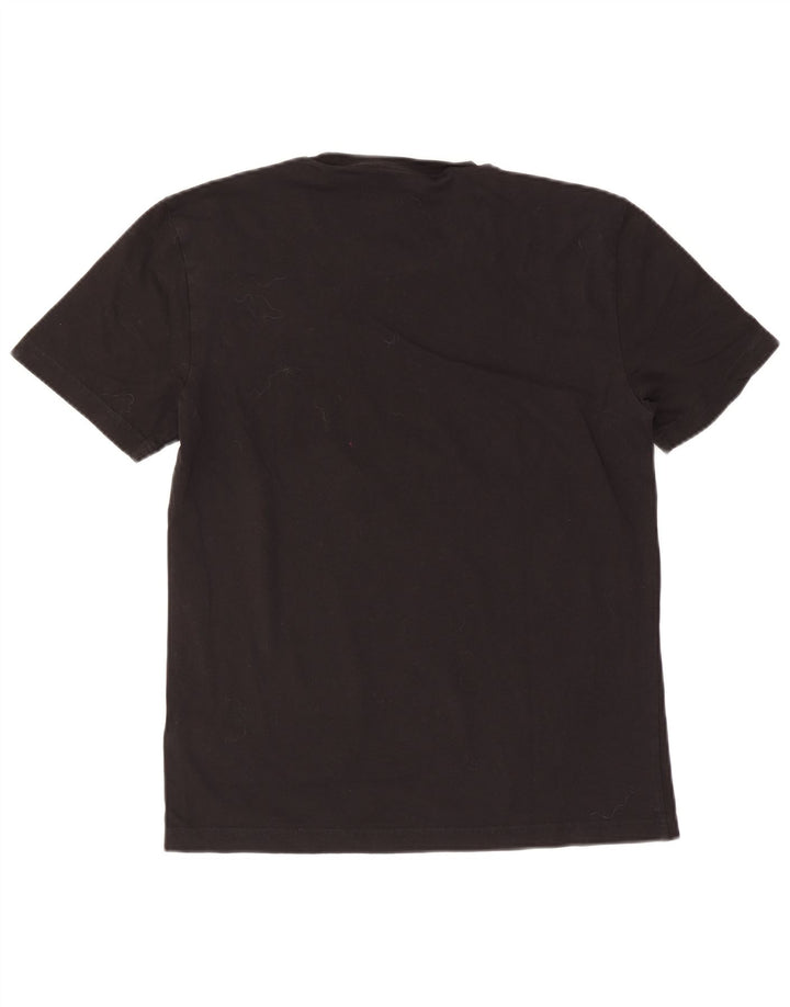 T-shirt grafica da uomo Calvin Klein Top grande in cotone nero