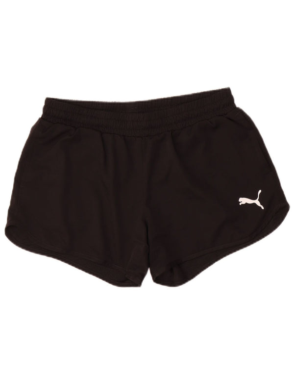 Pantaloncini sportivi Puma da donna UK 12 medi neri
