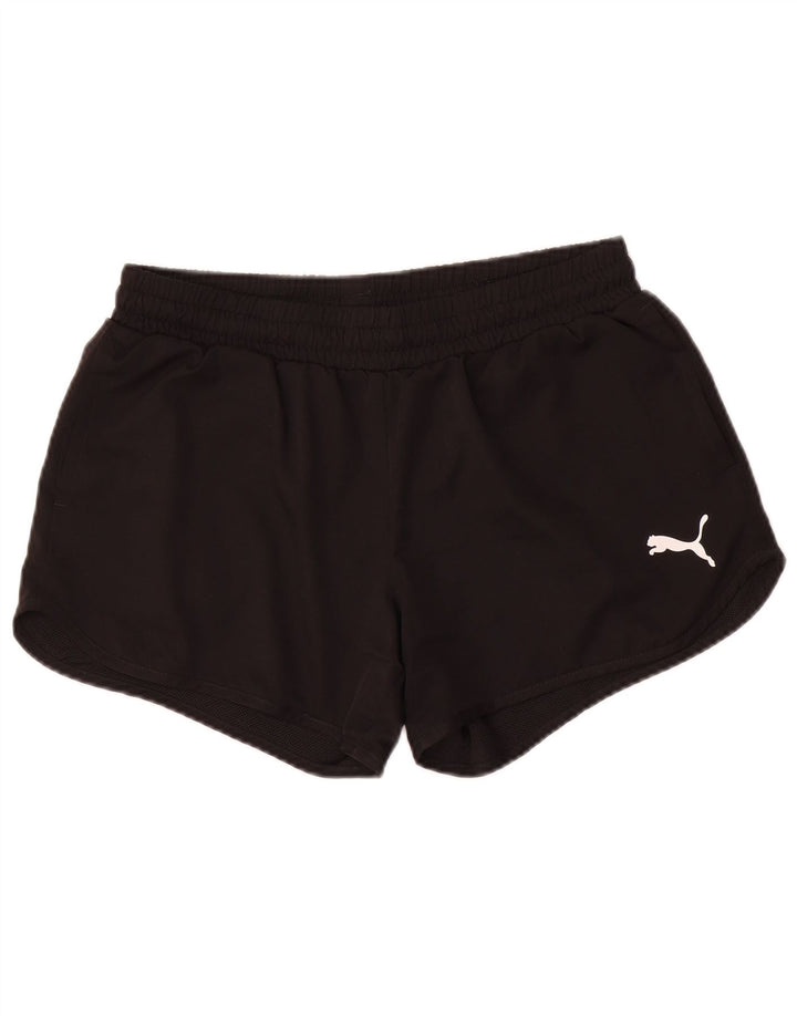 Pantaloncini sportivi Puma da donna UK 12 medi neri