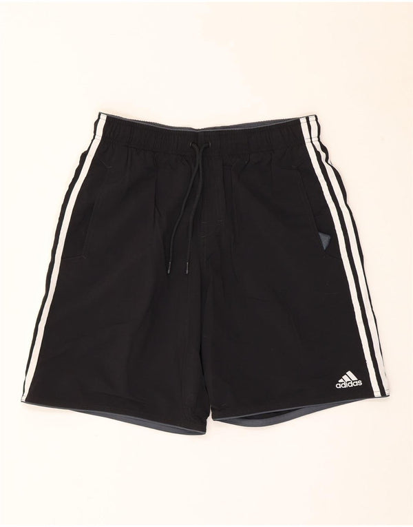 Pantaloncini da bagno Adidas da uomo medi neri