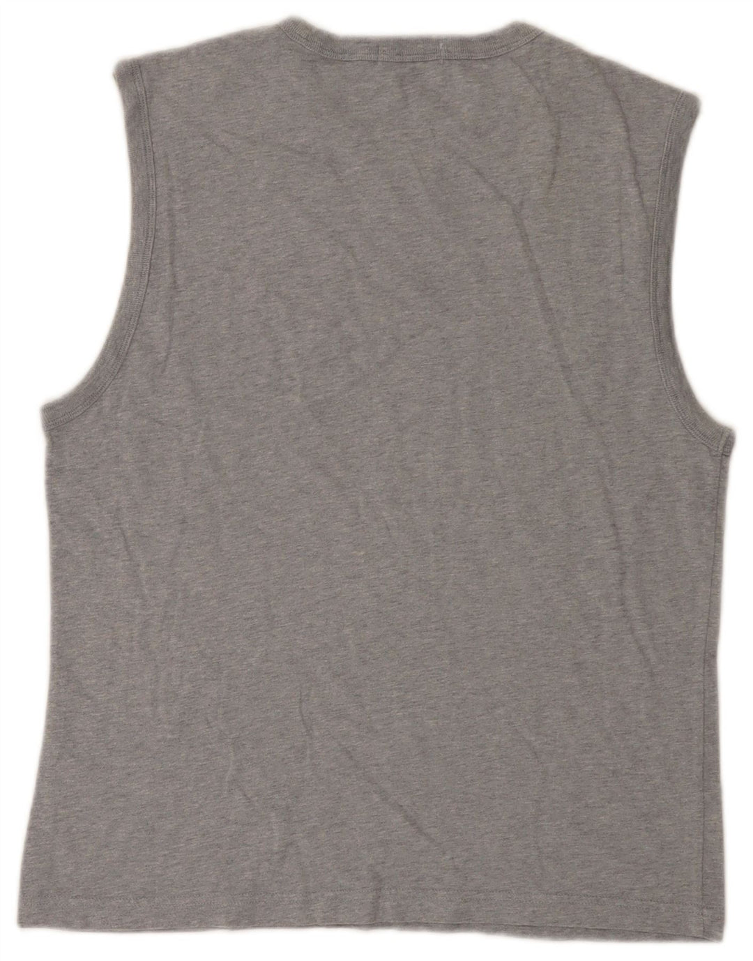 Canotta grafica da donna Gas UK 14 grande cotone grigio
