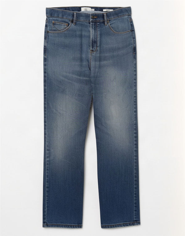 Jeans dritti Stormwear da uomo Marks & Spencer W34 L31 cotone blu
