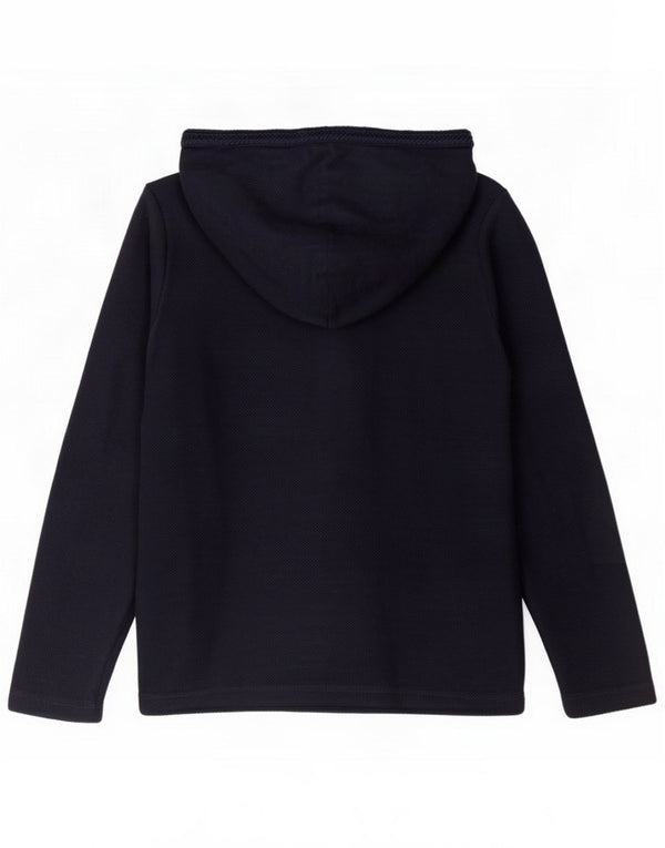 Maglione con cappuccio e zip da donna Fat Face UK 18 XL Blu navy Cotone