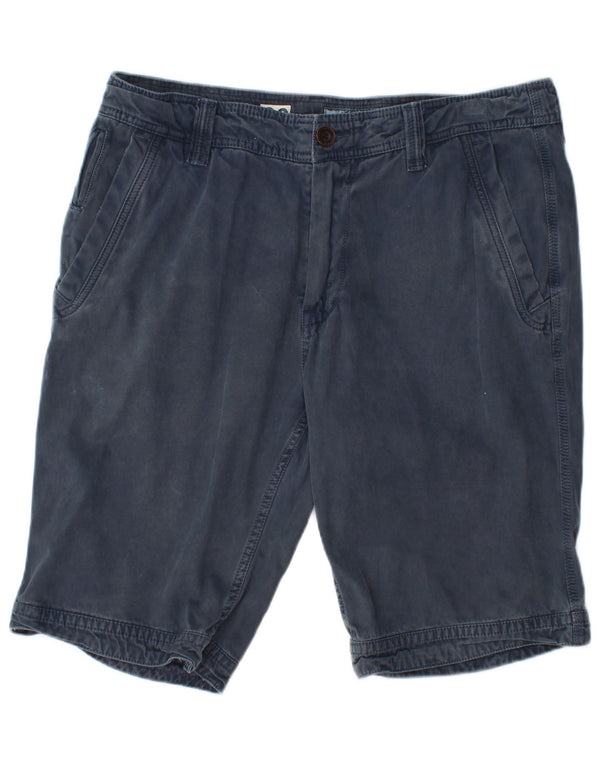 Pantaloncini chino da uomo Fat Face W36 Large in cotone blu navy