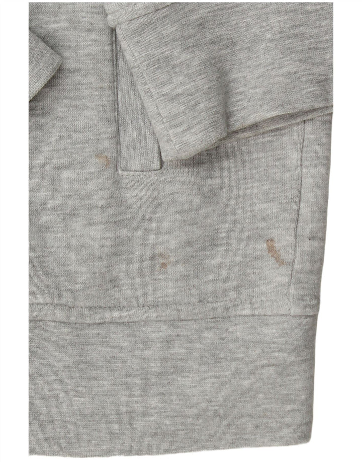 Felpa con cappuccio e zip Kappa per ragazzi 13-14 anni 2XL Grigio