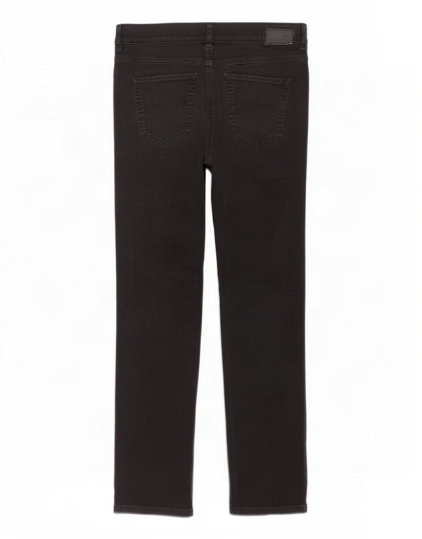 Jeans dritti slim regolari da donna Diesel Sandy W29 L32 cotone nero