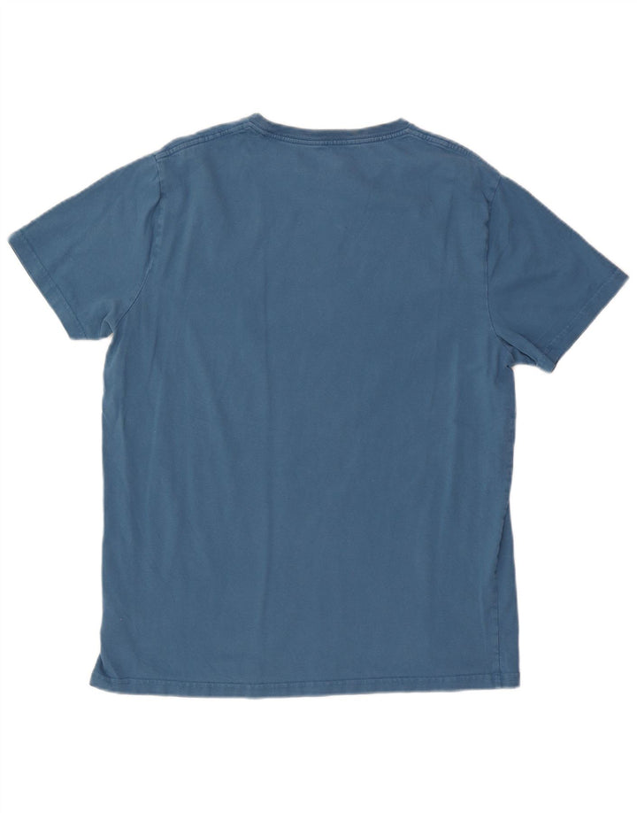 Joules T-shirt da uomo Top grande in cotone blu