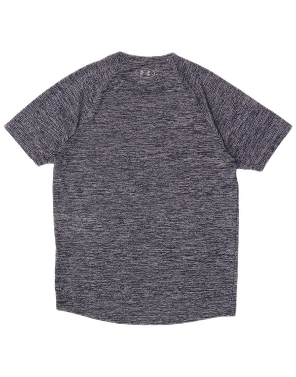 T-shirt da uomo Under Armour Top Small blu navy screziato