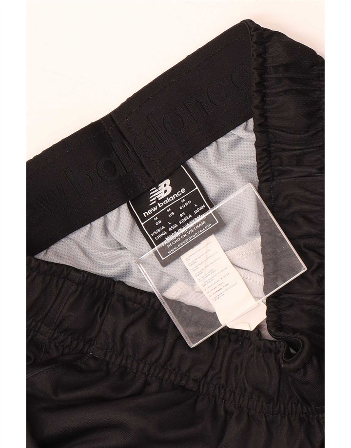 Pantaloni da tuta da uomo New Balance in poliestere nero medio