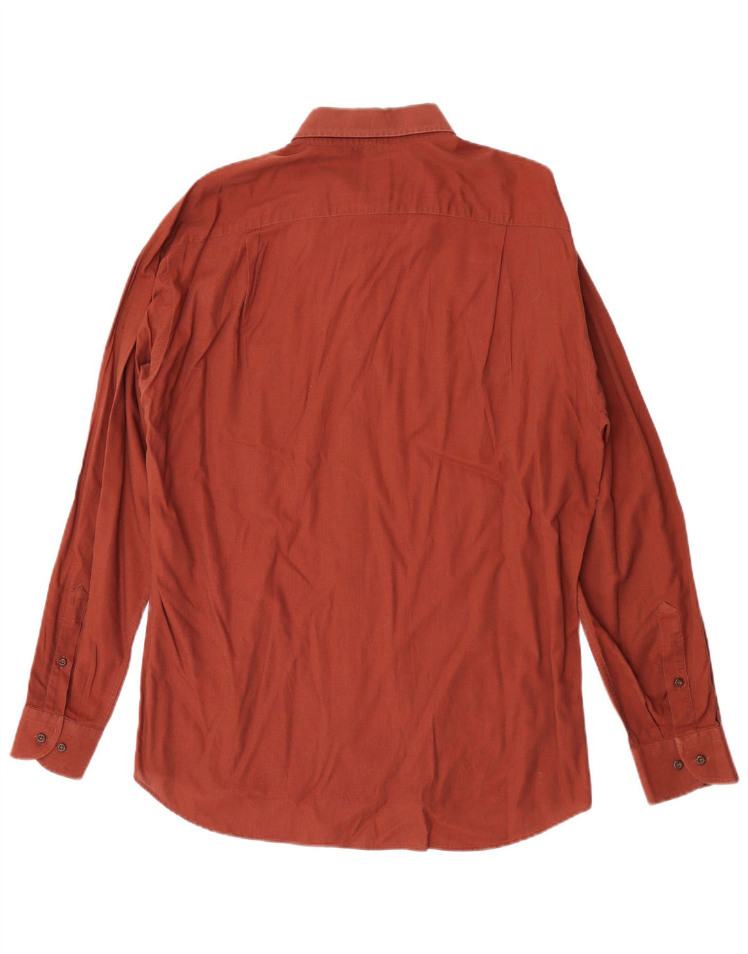 Camicia da uomo Roccobarocco taglia 16 1/2 42 grande cotone marrone