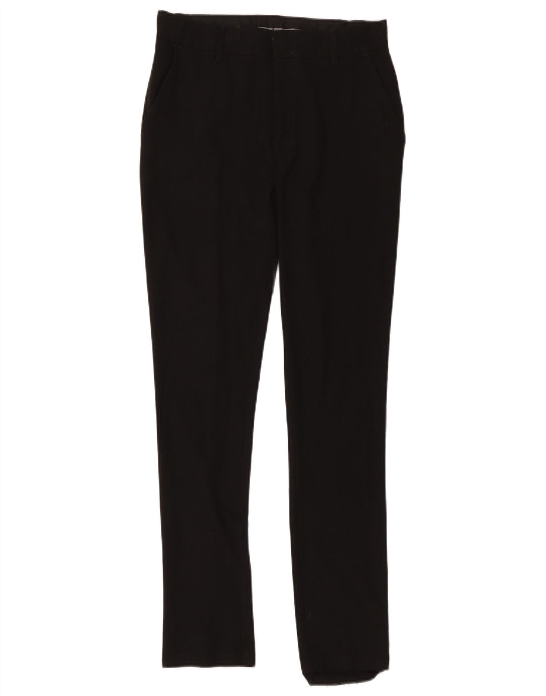Pantaloni da abito slim Marks & Spencer da ragazzo 13-14 anni W30 L30 poliestere nero