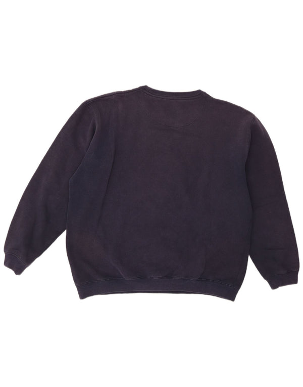 Felpa Uomo Gabicci Maglia XL Blu Navy Cotone