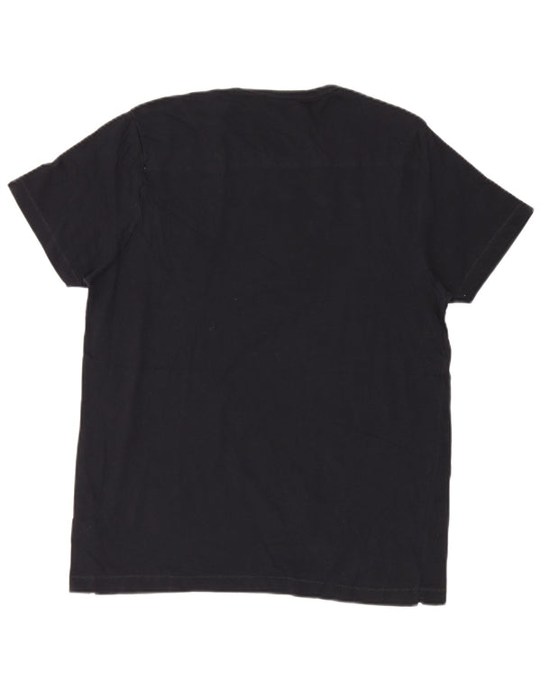 T-shirt da uomo French Connection Top XL in cotone nero
