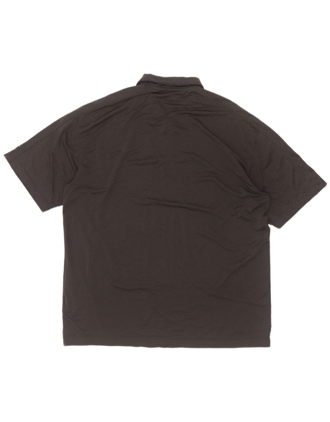 Polo da golf da uomo Nike XL nera in poliestere